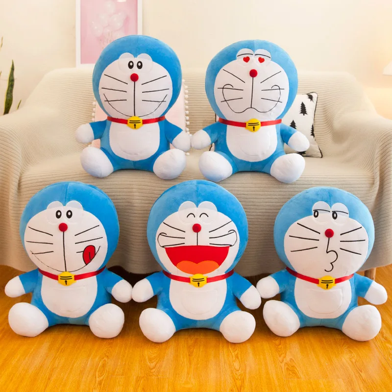 

Anime 35CM Doraemon New Kawaii Stuffed Plush Toy Soft Animal Plush Doll Anime Figures Doraemon Dolls Birthday Gifts