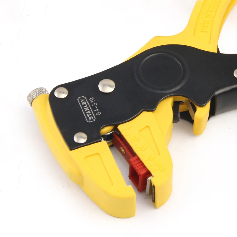 Stanley 2In1 Φ0.2-6mm Professional Stripper Self-adjusting Cable Tools Stripping Pliers Electrician PVC Wire Cutter Cutting Side