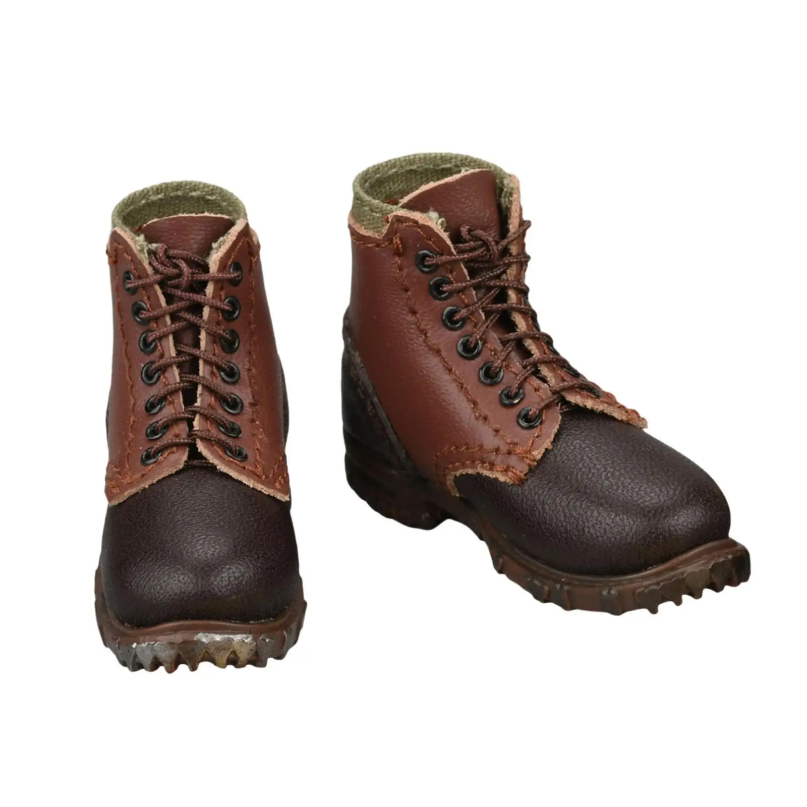 Botas de zapatos de figura a escala 1/6 para hombre, accesorio de vestir, botines marrones informales, zapatos de juguete de Hobby para figuras de modelos de muñecas de 12 pulgadas