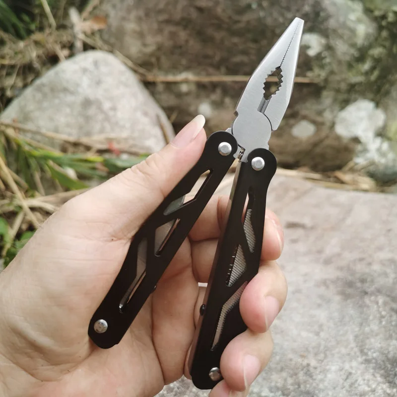 Outdoor Camping Hiking Combination Tool Household Multitools Stainless Steel Multifunctional Plier Multi Tool For Survival