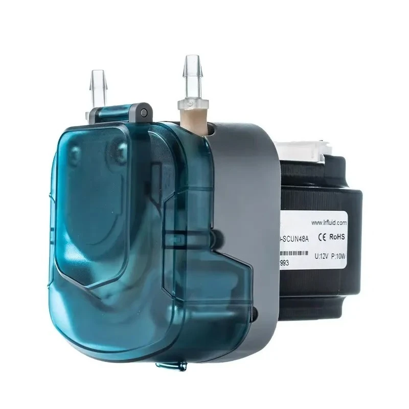 24V Peristaltic Pump Low Noise Stepping Motor for Laboratory Food Grade Liquid Dosing Precision Fluid Transfer BP1000