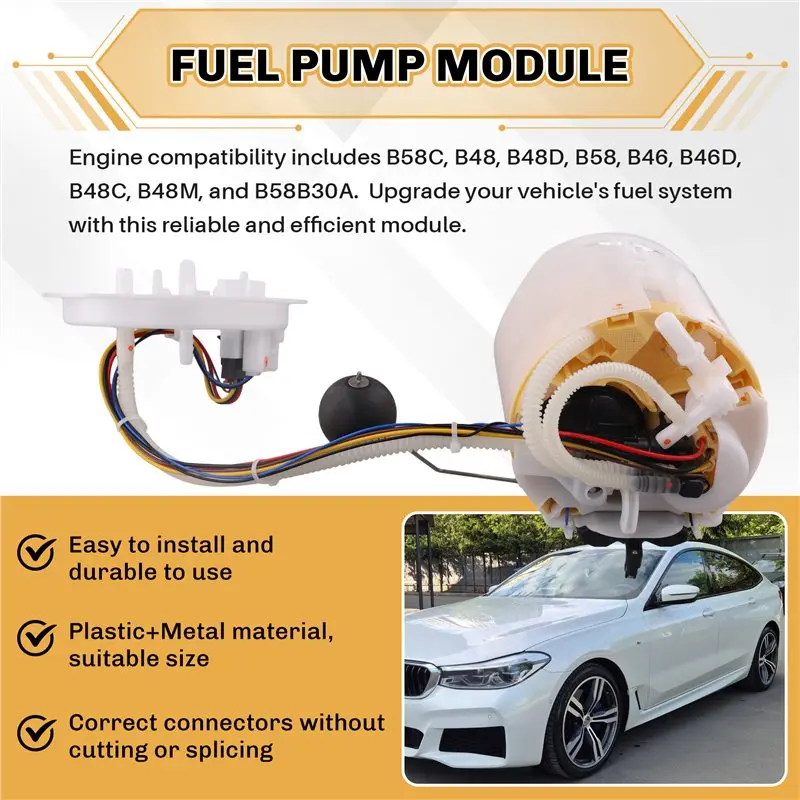 AB16-Per BMW 5 6 8 G30 G31 G32 G14 G15 G16 16117476101 Auto Pompa Del Carburante Modulo Parte di Ricambio Numero 16117467710 A2C90399801 7400