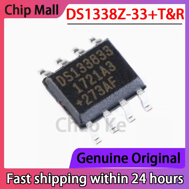 

2PCS Original Genuine DS1338Z-33+T&R DS1338Z Patch SOIC-8 I2C Real-time Clock (RTC)