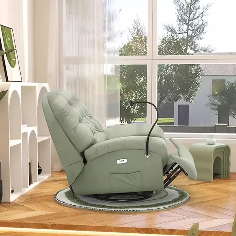 For Electric Sofa Chair Lounge Soft Comfort Ergonomic Living Room Chairs Elegant Relax Recliner Poltrona Room Furniture