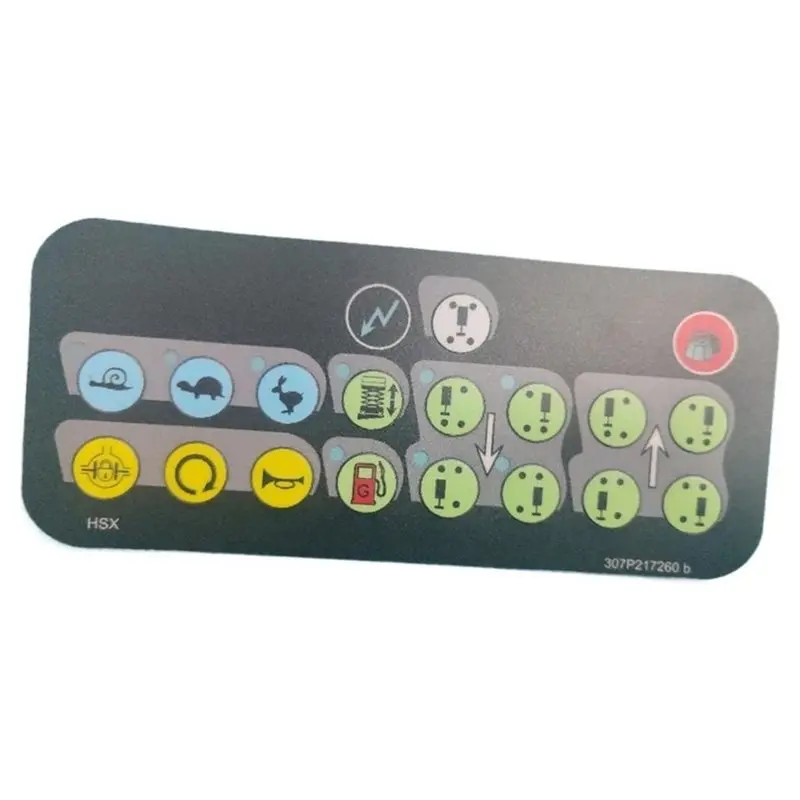 CHCH For Haulotte Lift Control Box Decal 307P217260 For H12SXL H15SXL H18SXL Models