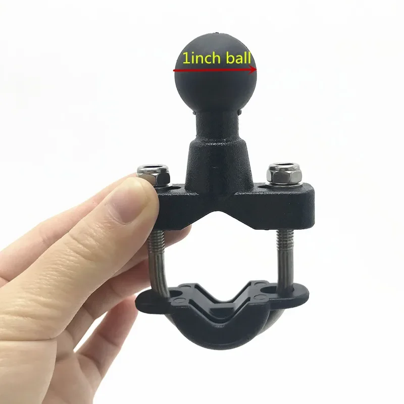 U-Bolt รถจักรยานยนต์ Handlebar จักรยาน Rail Rod Mount ฐาน1นิ้วสำหรับ Gopro กล้องสมาร์ทโฟนสำหรับ Garmin Sony