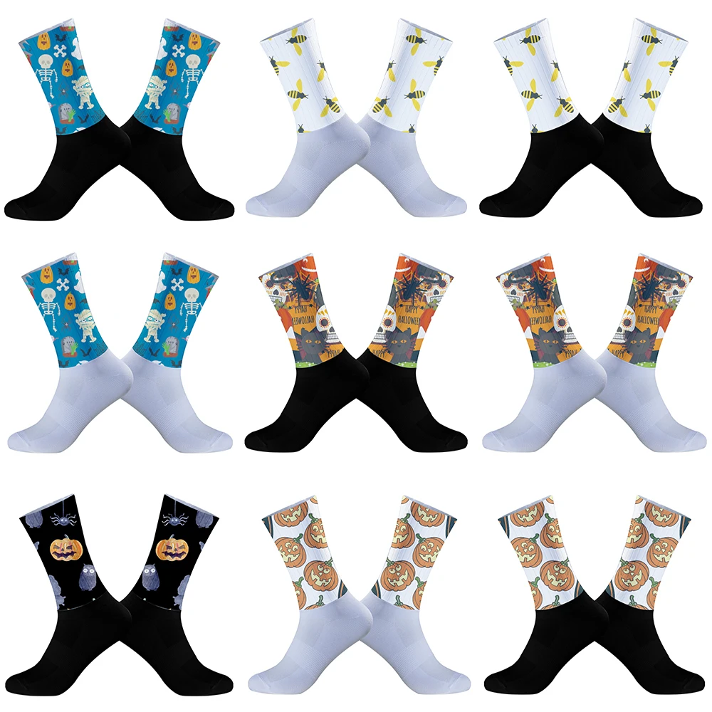 

2024 New men women cycling socks bike socks Breathable Bicycle Socks Outdoor Sports Socks