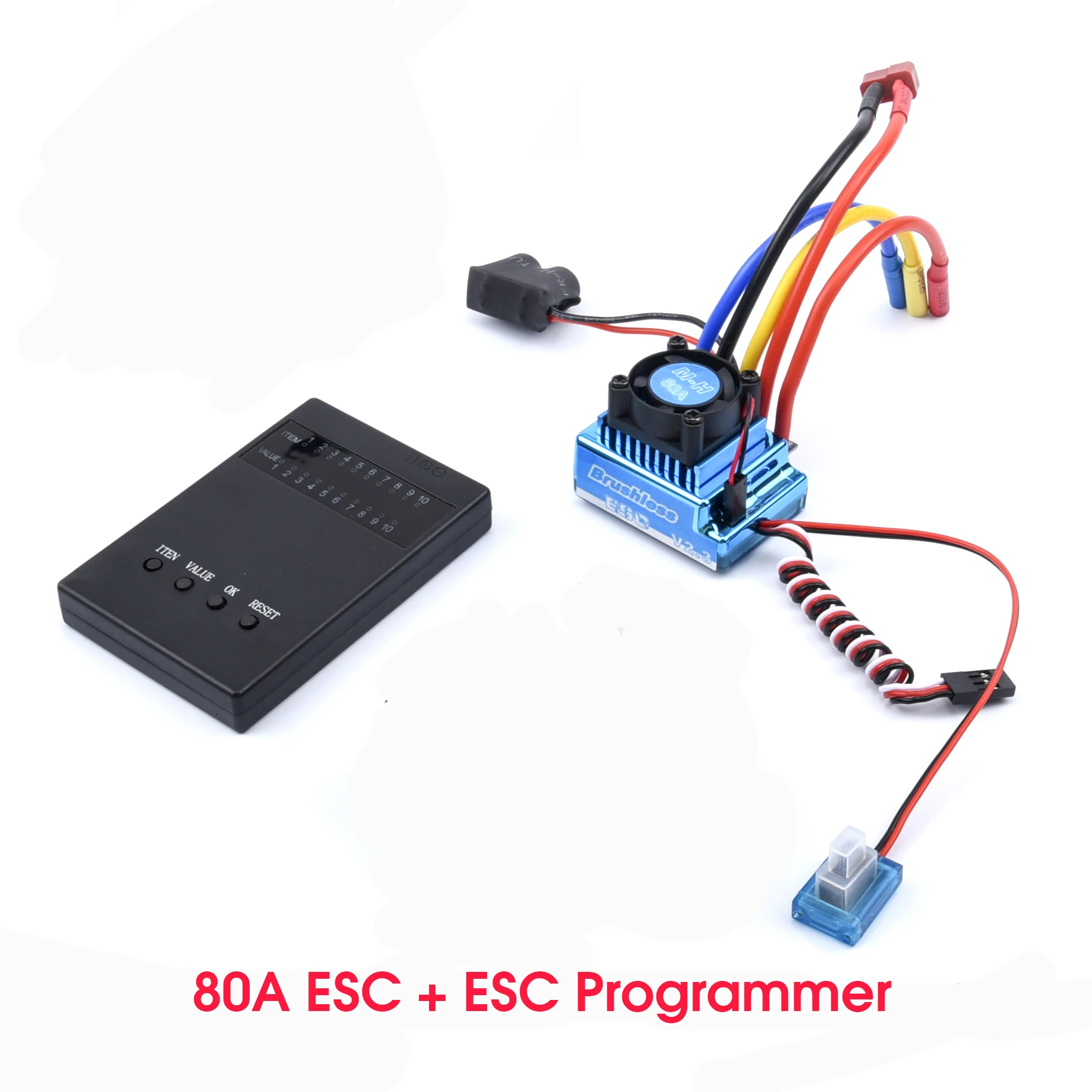 3650 2300KV / 3100KV / 3900KV / 4300KV / 5200KV Borstelloze Motor & 45A 60A 80A 120A Esc Combo Voor 1:10 Rc Auto Boot Deel
