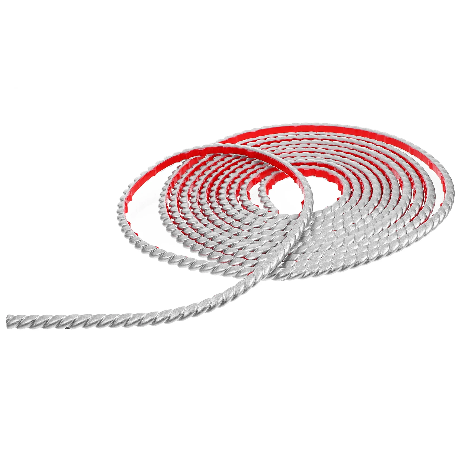 

1 Roll Pu Flexible Trim Molding Splashproof Self Adhesive Decorative Edge For Mirror Frame Wall Ceiling Kitchen Bathroom Peel