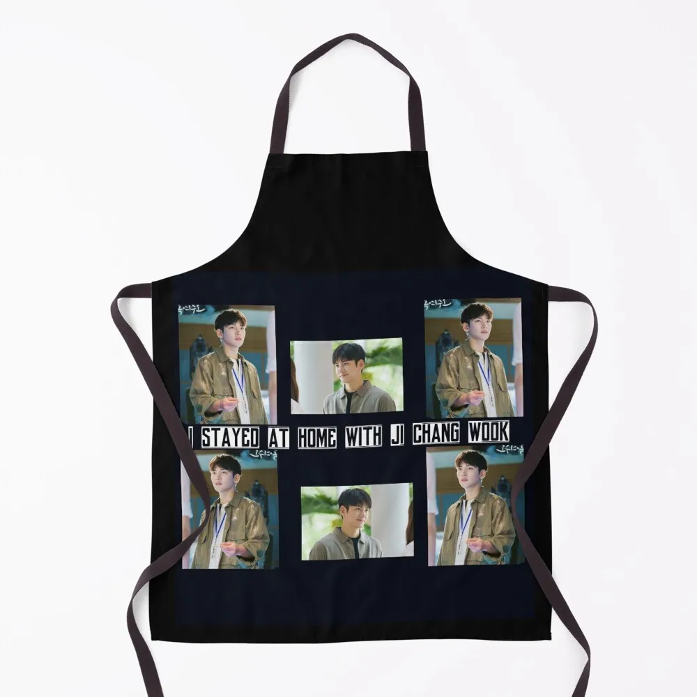 

Ji Chang Wook [ISH] Series Apron Customizable kitchen and home men Apron