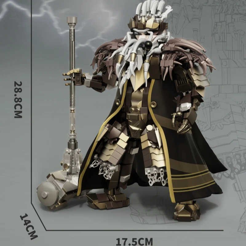 

MOC Средневековый LOTR Dwarven King ​ ​ Фигурки Orcs Армейские бронированные солдаты Рохана Строительные блоки Рыцари Щит Оружие Кирпичи Игрушка