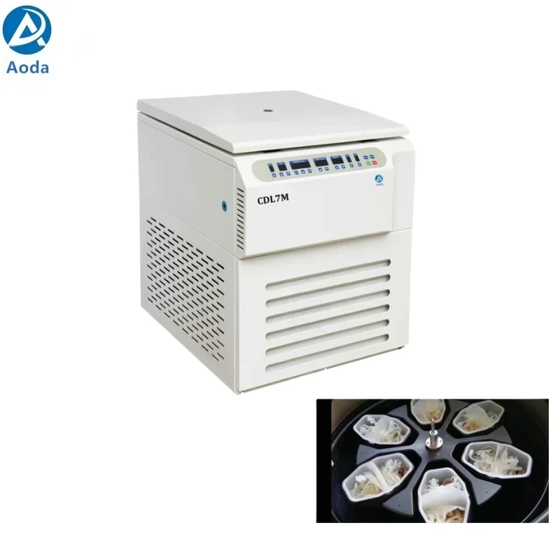 Aoda CDL7M Hospital Blood centrifuge Largest Capacity Refrigerated Centrifuge