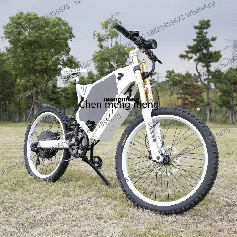 Sold Very Well US 72v Electric Bicycle(old)  8000w 21 Inch Motorcycle Tire Scooter Electric Brompt0n Bicycle with Hidden Ba