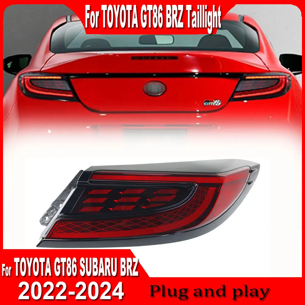 Lamps For Toyota GR86 BRZ 2022 2023 2024 Tail Light DRL Brake Turn Signal Modified LED Taillight Plug And Play Car Accessories