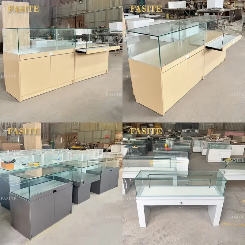 For Museum Glass Display Cabinet Product Showcase Booth Memorial Boutique Shelf Factory Direct Sales Home Store Exhibition