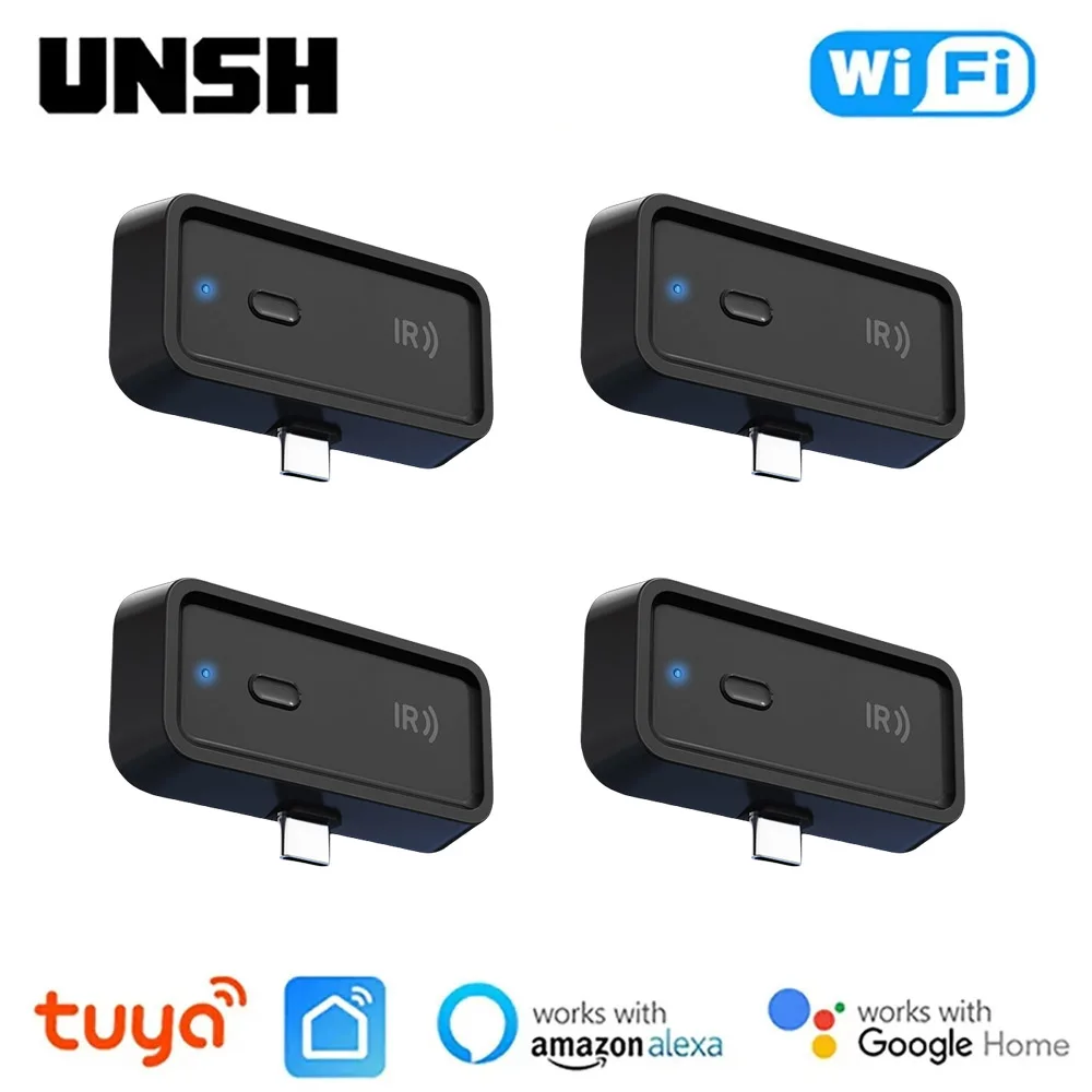 Mando a distancia inteligente con WiFi, dispositivo de 15M, 720 °, Universal, compatible con Smart Life, TV, DVD, AUD, Alexa, Google Home, Yandex,