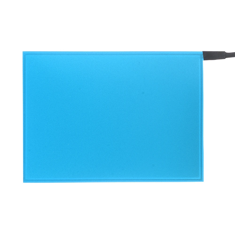 105mm x 148mm EL Panel Electroluminescent Sheet Neon Sheet + Actuator 12V Blue