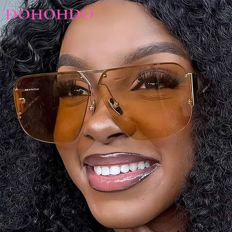 

Fashion Metal Leg Punk Square Women Sunglasses Luxury Brand Men Sunglass Trendy Outdoor Sports Drive Unisex Shades Goggles UV400