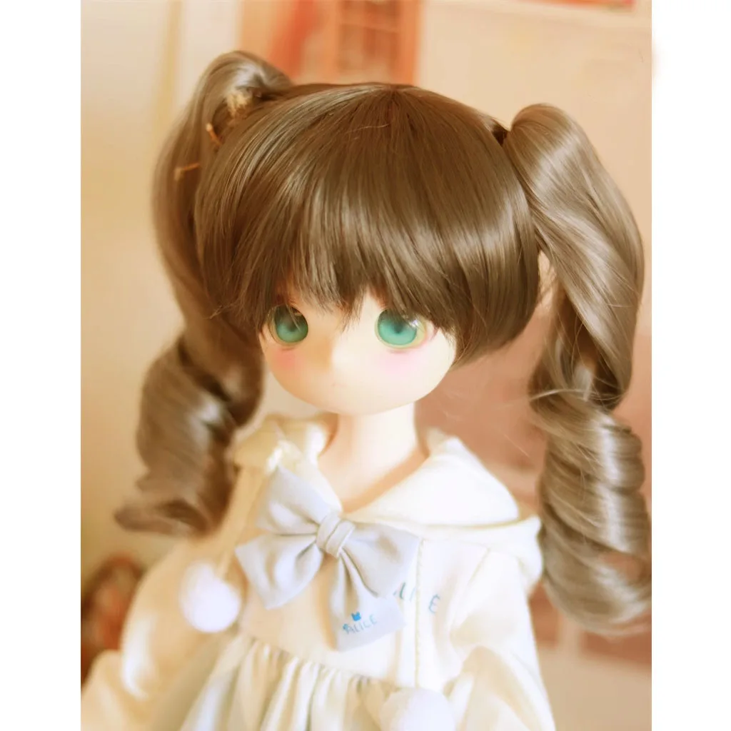 [wamami] 97# Wave Braid Short Wig & Pin Hair For 1/4 MSD AOD BJD Dollfie 7