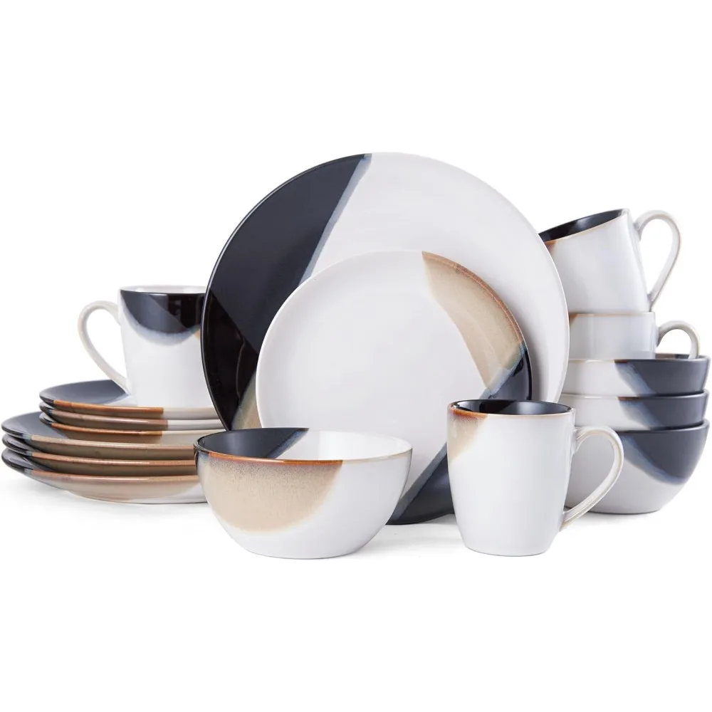 

Caden 16-Piece Dinnerware Set, Service for 4