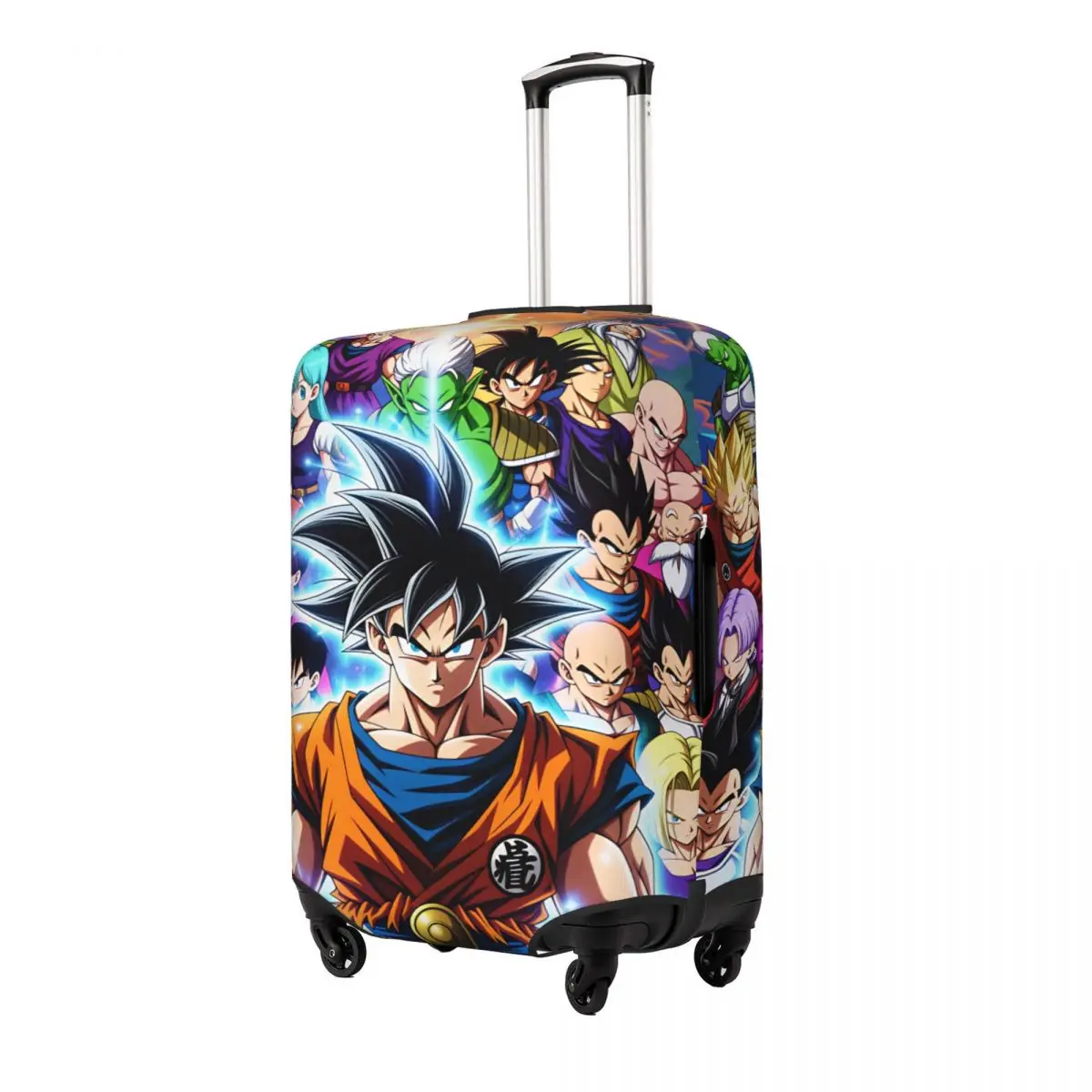 Dragons Balls Suitcase Cover Travel Protection Flight Strectch Luggage Supplies