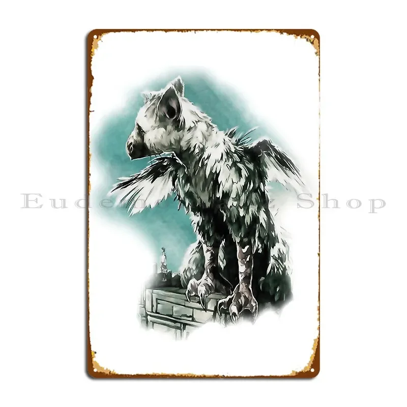 The Last Guardian Vinyl Art Metal Sign Printing Cinema Painting Designing Wall Mural Tin Sign Poster