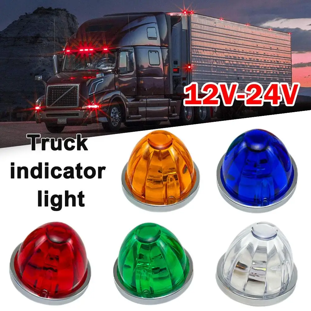 

Truck indicator light LED Truck Side Marker Lights Waterproof Wide Angle Clearance Lights for Semi Trailers, Ships Vehicles L2W5
