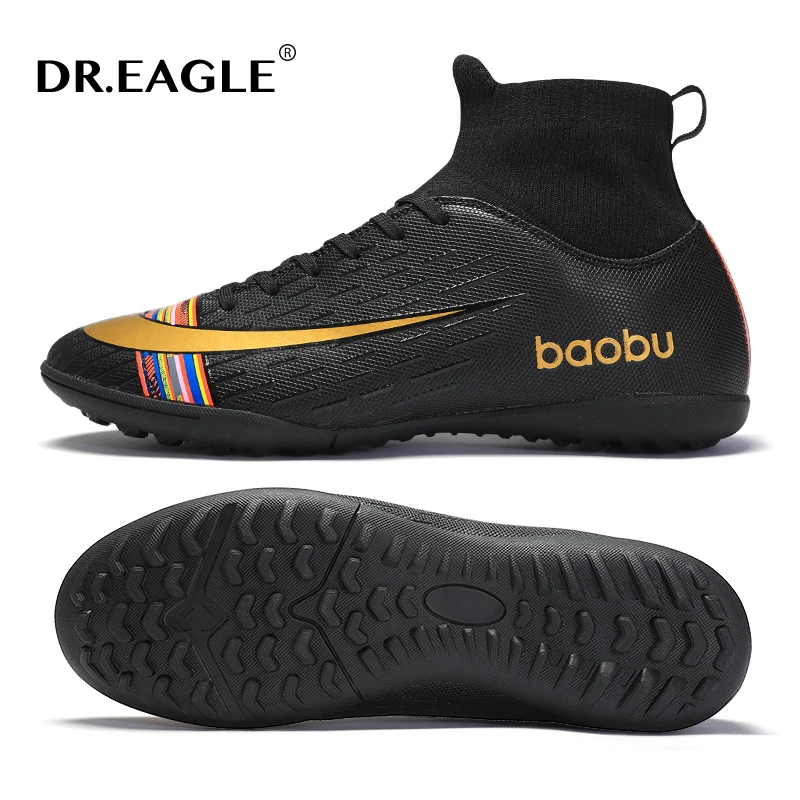 

DR.EAGLE Football Boots Men Sports Soccer Shoes Original FG/TF Soccer Cleats Shoes Women Futsal Football Sneakers Chuteira Campo