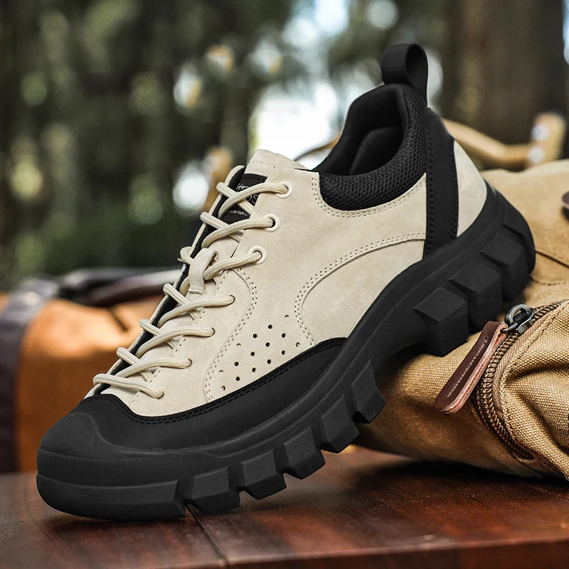 Men's Outdoor Walking Casual Shoes Multi-functional Comfortable Lightweight Men's Anti-slip Hiking Boots Unisex Sports Shoes