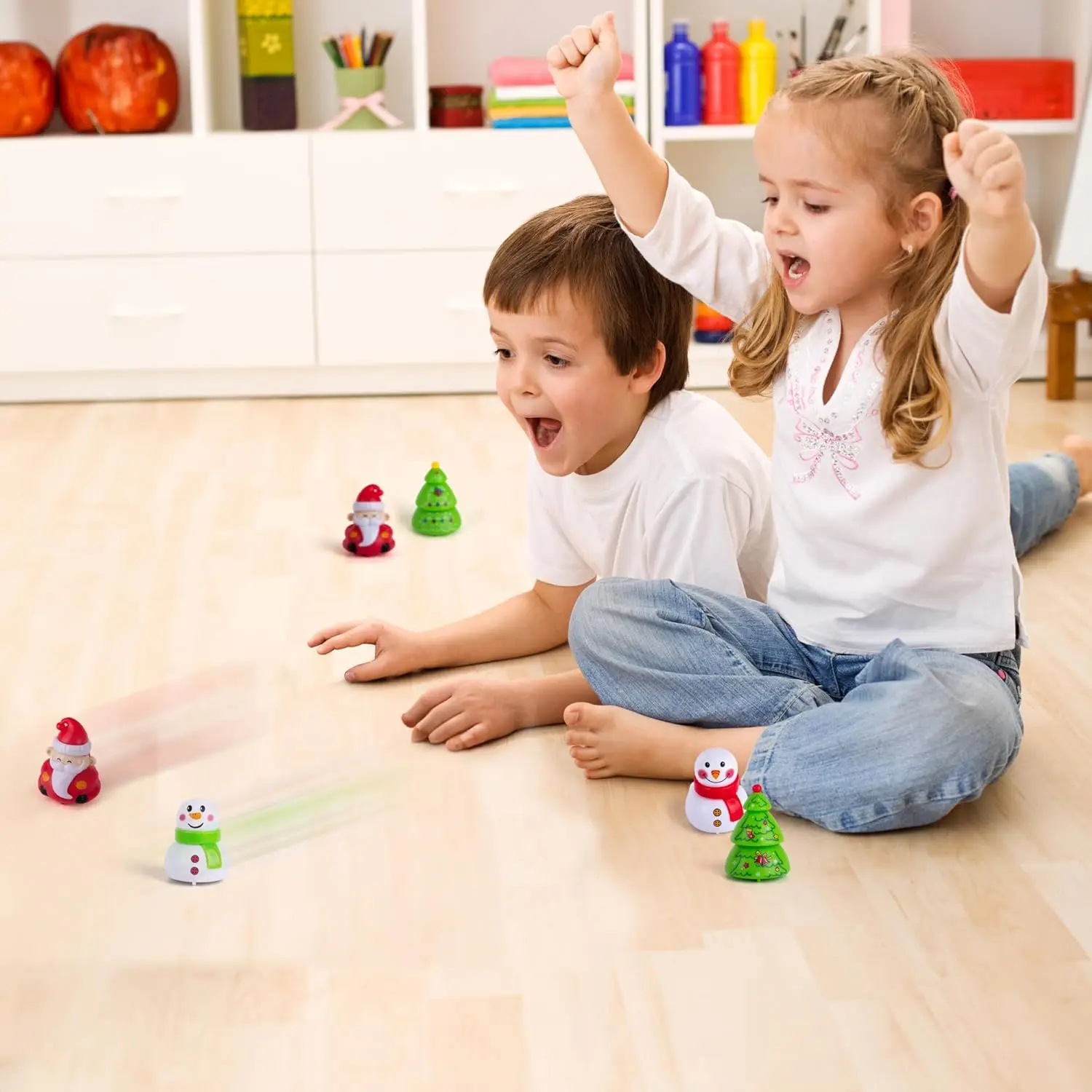 6 pezzi di auto da tirare indietro a tema natalizio, giocattoli per bambini in disegni natalizi, regalo per bambini, imbottitura per calze natalizie, riempitivo per sacchetti regalo