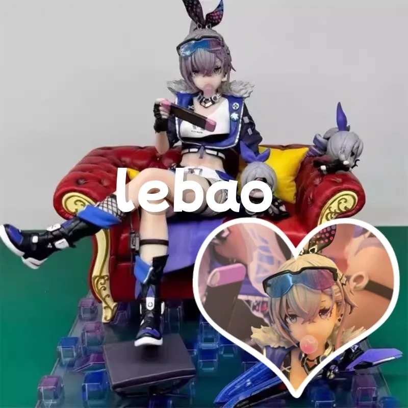 

【В наличии】Серебряный волк, желтый, ручная работа, аниме, второй юань, красивая девушка, орнамент, модель, подарочная коллекция