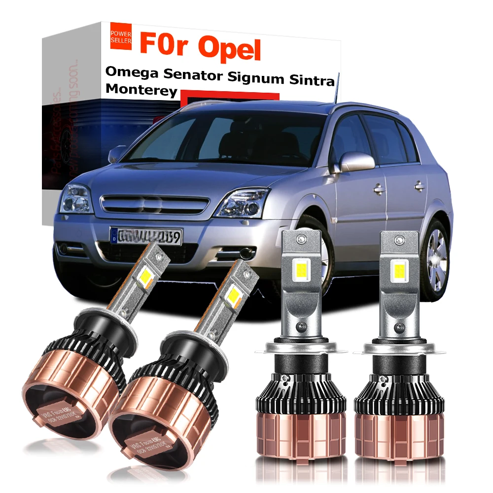 

2 X 100W Car Front Headlight Canbus LED Head Light Bulb 20000LM White High Bright For Opel Monterey Omega Senator Signum Sintra
