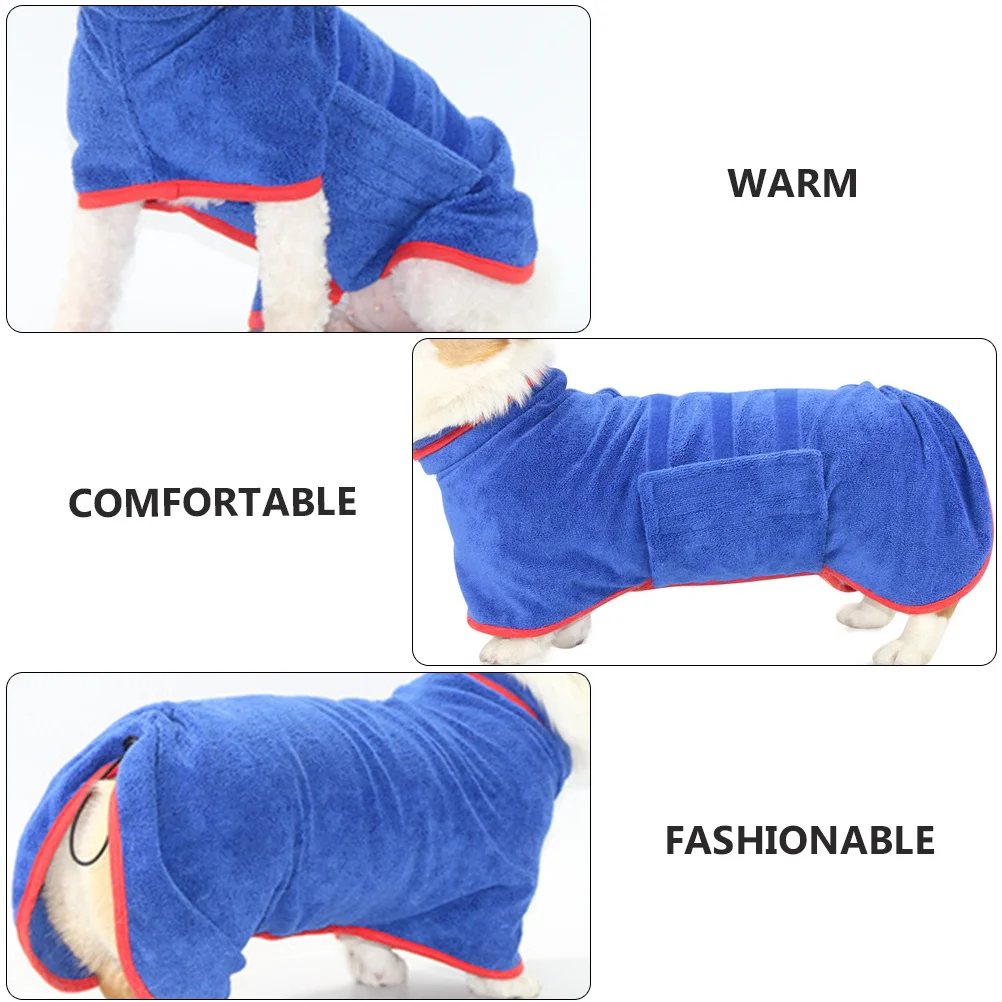 

Pet Cat Towel Cat Bathrobe Pet Bath Towel Puppy Bathrobe Pet Absorbent Bathrobe