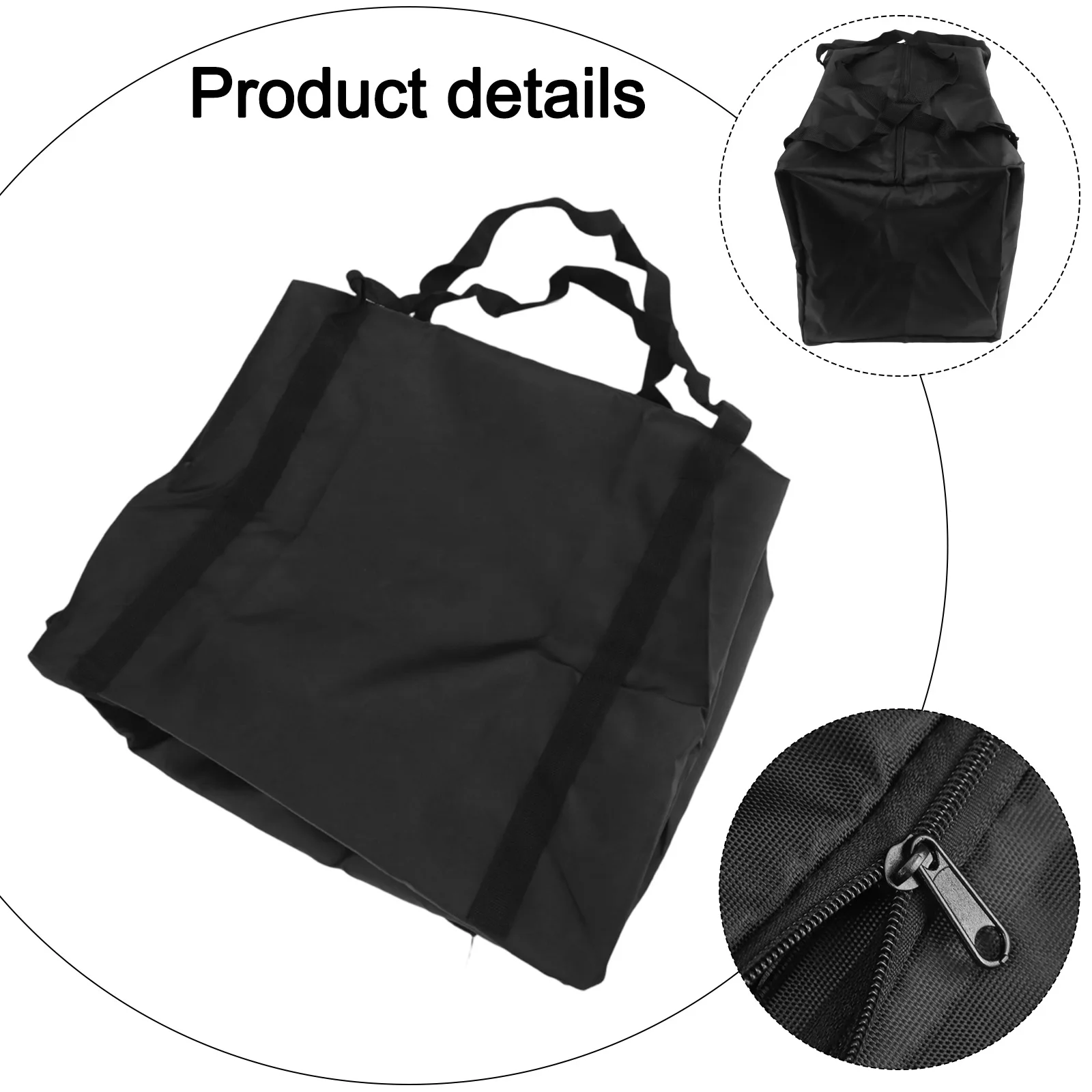 

Совершенно новая сумка из полиэстера, портативная сумка премиум-класса для хранения, 1 шт., черная сумка для переноски, гриль, ткань Оксфорд, пикник, 58*36*41 см, дом