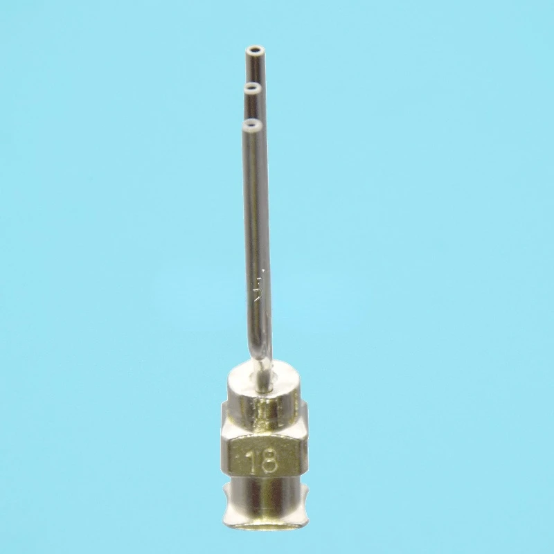 All stainless steel needle, three-tube needle, one word, eight words