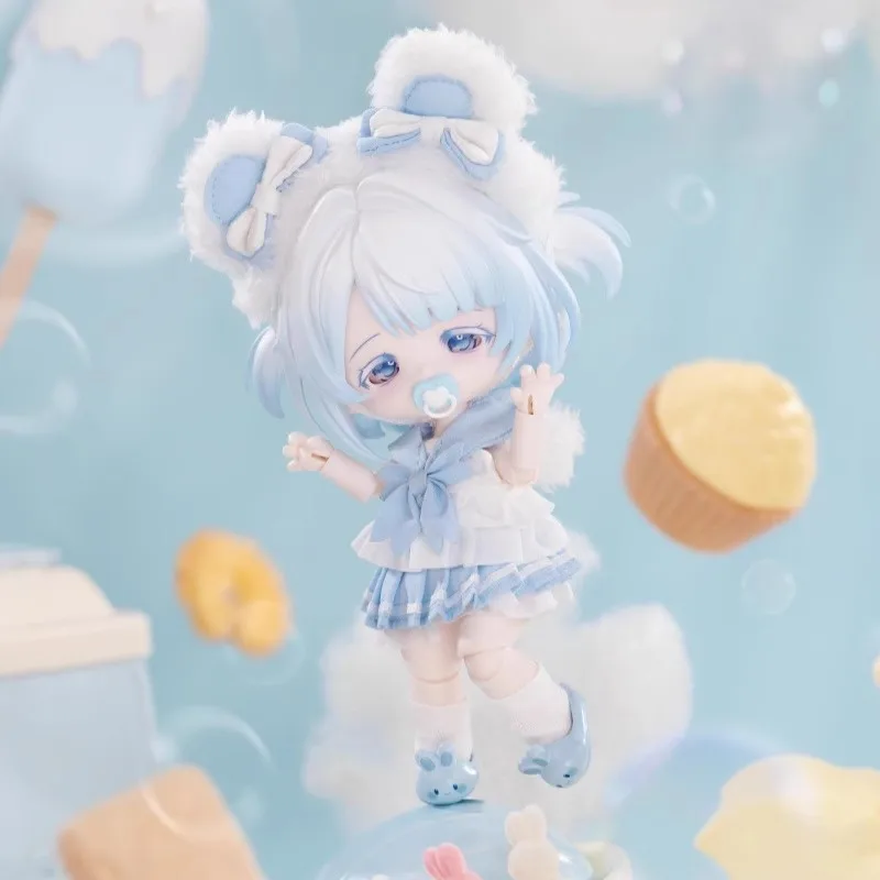 Milk Cake Dream Puff Series Blind Box 12 BJD Joint Mobility COME4FREE Blind Box Collect Children Toy Guess Bag Mystery Box Gifts