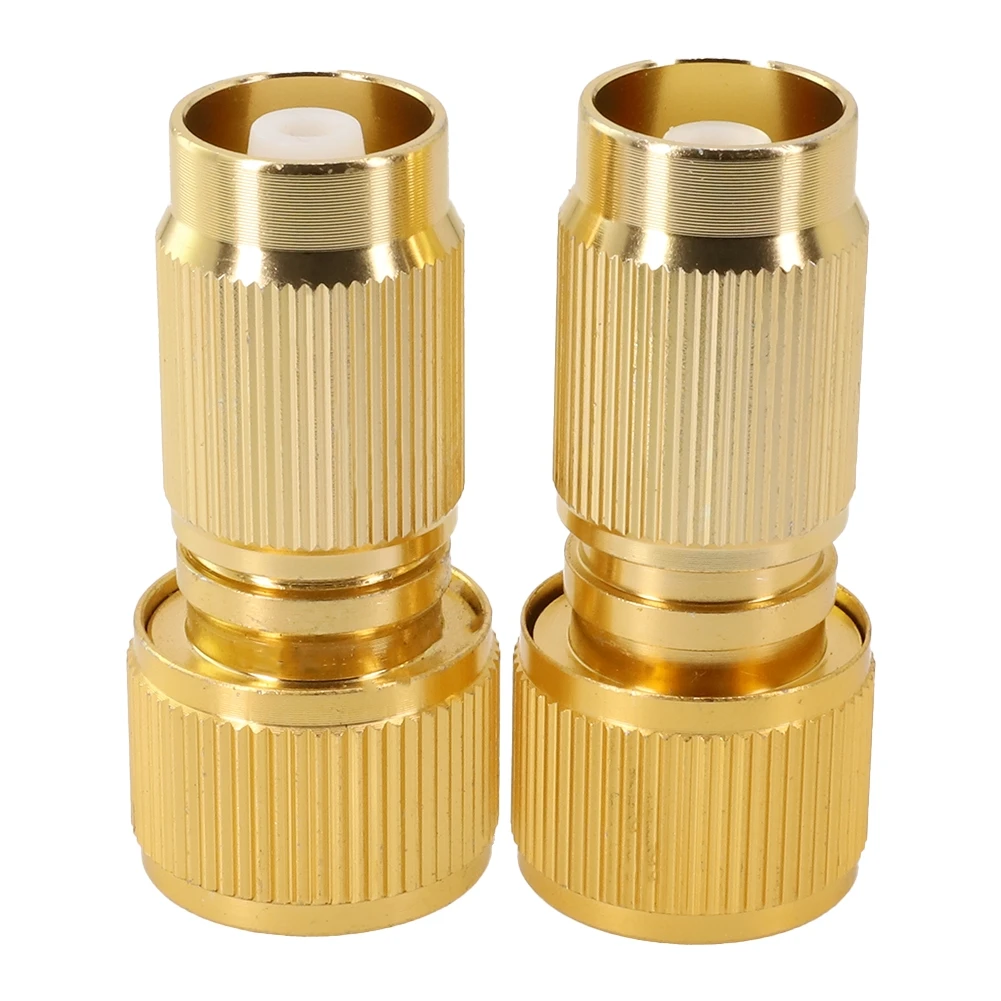 

Adaptor Connector 2pcs 6.2x2.2x2.5cm Expandable Fitting Hose Repair Irrigation Systems Quick Couplings Brand New