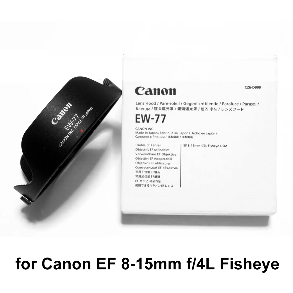 

New Original Lens Hood EW-77 for Canon EF 8-15 4L 8-15/4L 8-15mm 1:4 L USM Fisheye Camera Lens Accessories