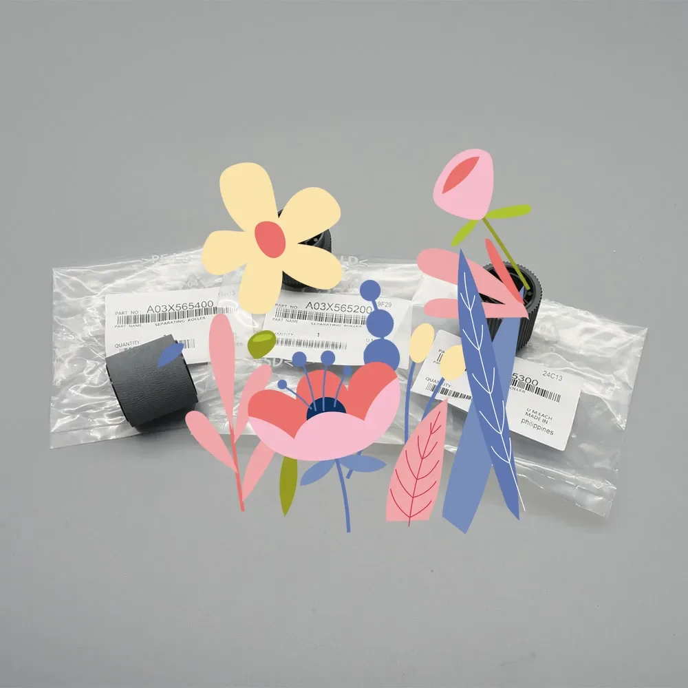 

1X A03X565200 A03X565300 A03X565400 Разделительный ролик подачи звукоснимателя для Konica Minolta bizhub Pro 1050 C5500 C5501 C6500 C6501 C65