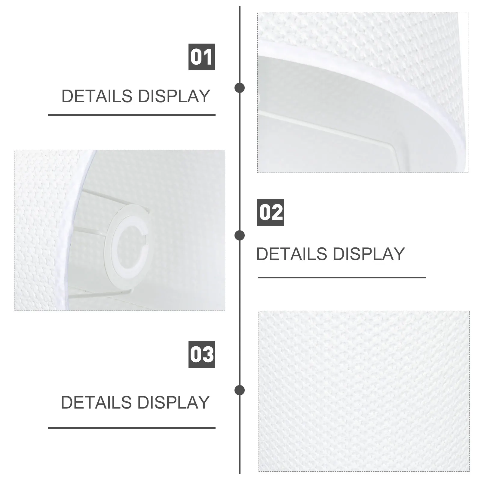 

Lamp Shade Desktop Durable Weaving Lampshade for Bedroom Living Room Desk Lamp Shade Protector Weaving Lampshade