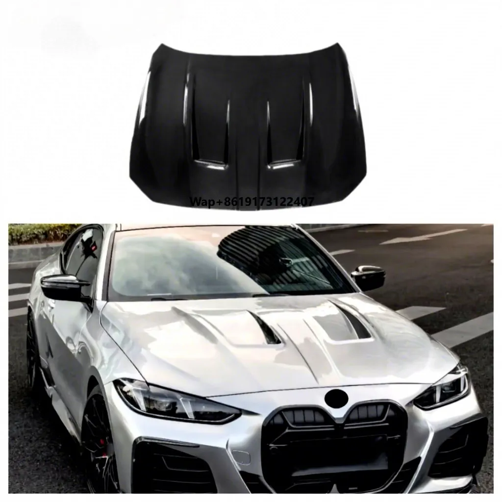 

AN Style Real Carbon Fiber Engine Hood for G22 G23 G26 I4 M440i Carbon Fiber Engine Bonnet for 4 Series 430i 2020+