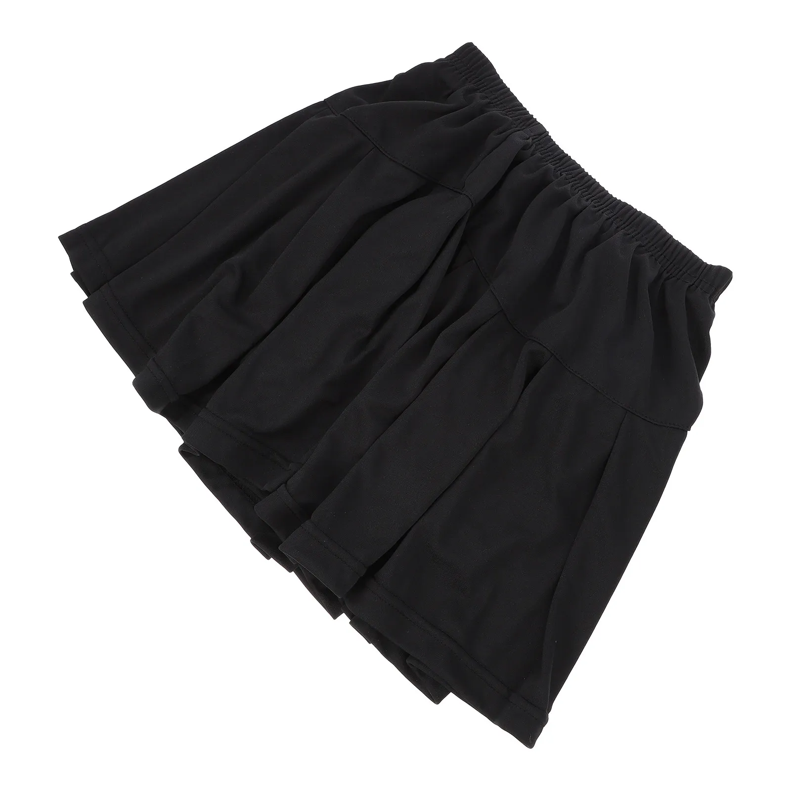

Women Girls Tennis Skorts Pleated Short Skirt High Waist Stretchy Breathable Skort for Sports Gym Fitness Badminton Pong Black S