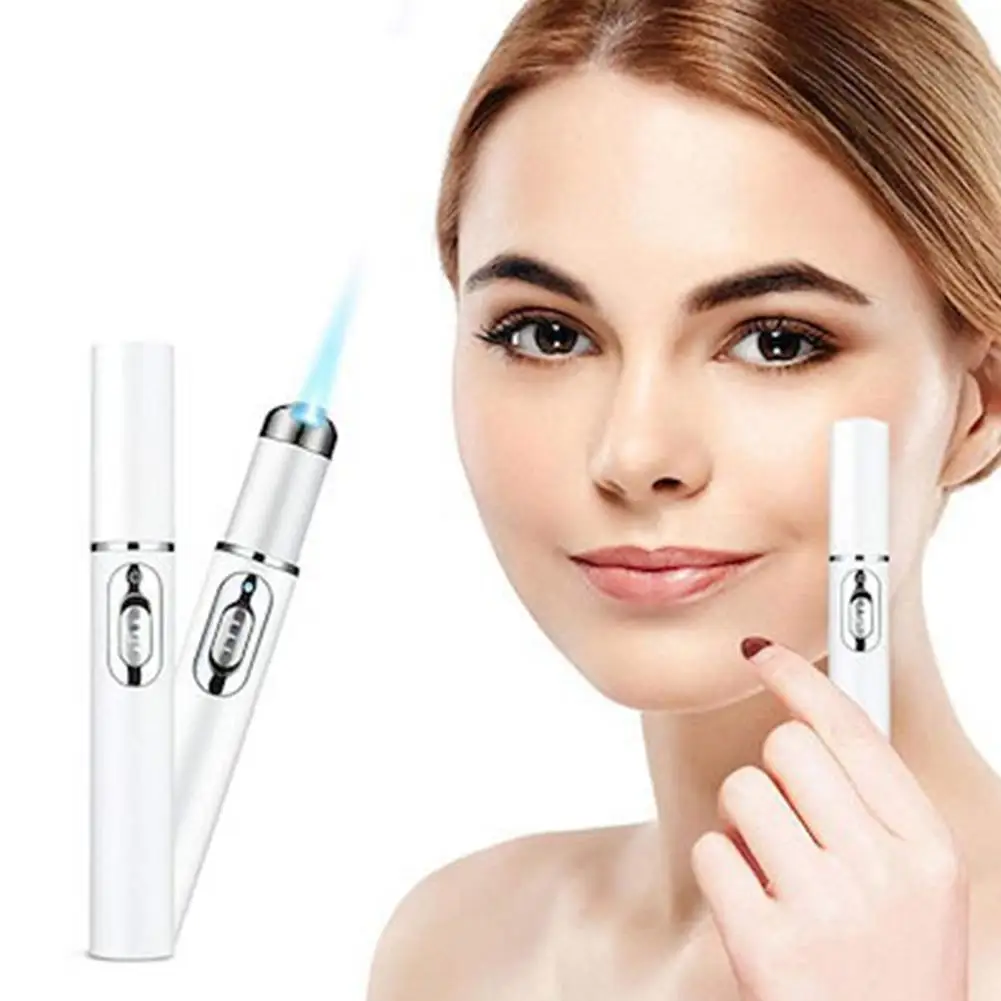 blue light pen solve warts, hot sale wart care tools blue light acne pen