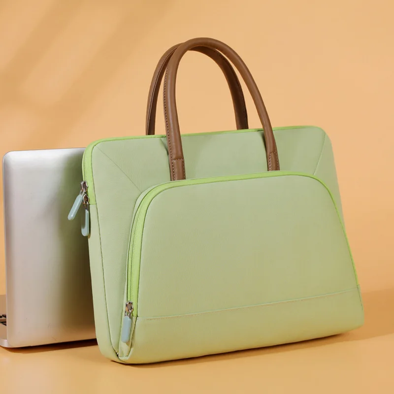 13/14/15/ inch Laptop Handbag Computer Bag Front Pocket Can Hold Power, Mouse,  Latop Briefcase,Large Space Computer Handbag
