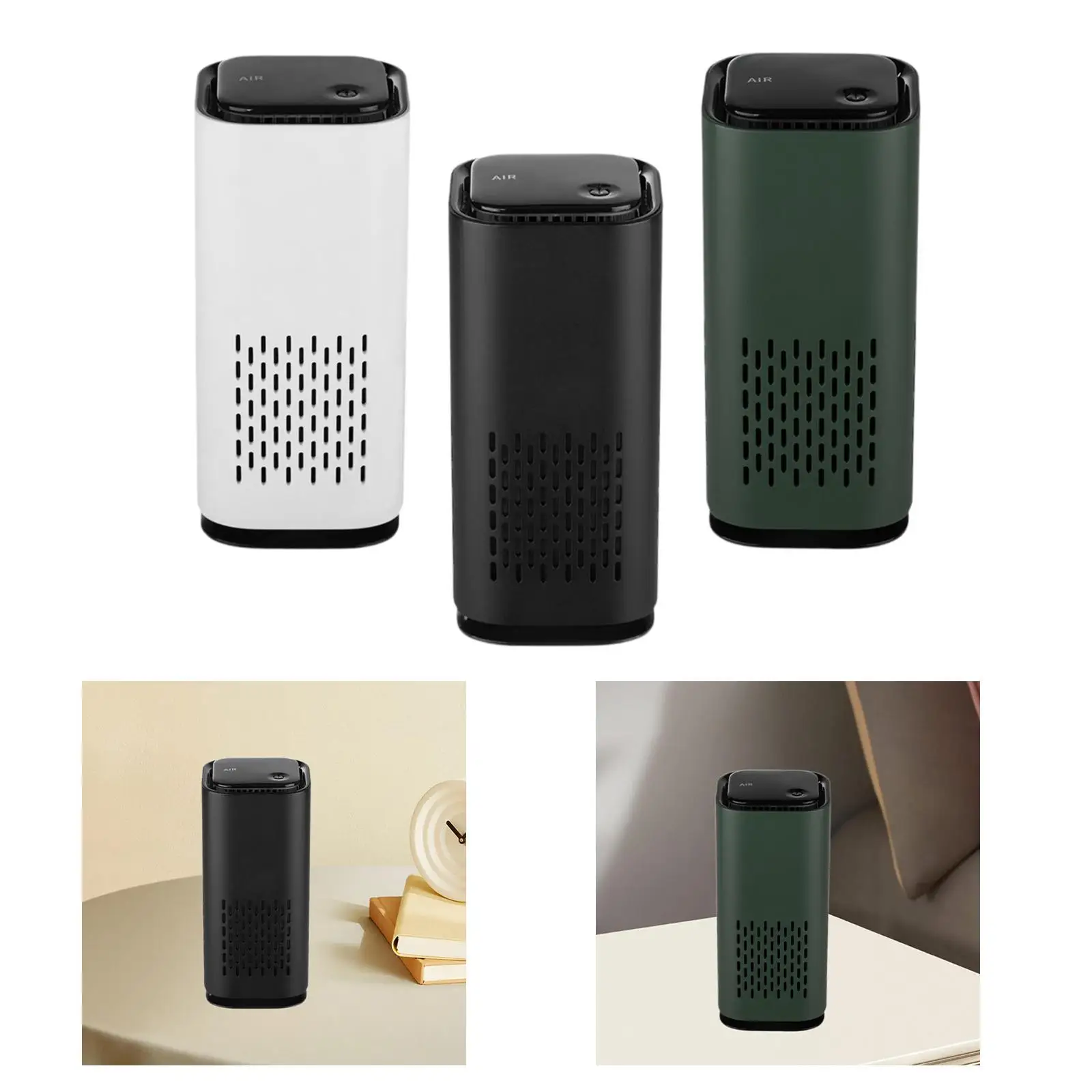 Air Purifier Simple Operation Portable Air Purifier for Office Dust Desktop