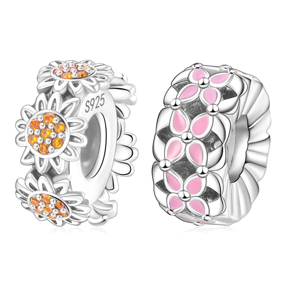 

Pan Charms Original Flower Clip Charm Bracelet Pendant Jewelry