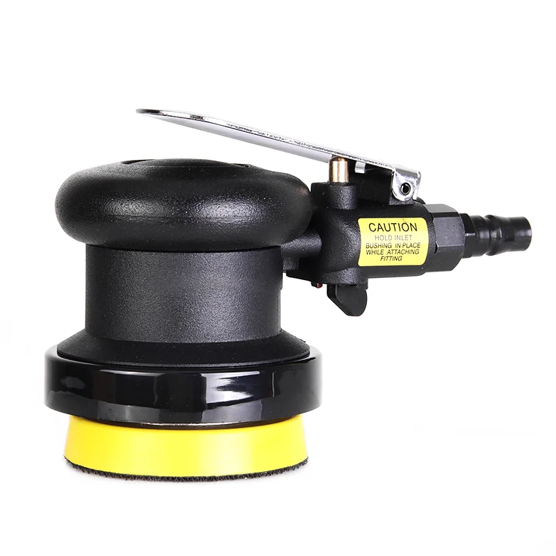 

Pneumatic 5mm Orbital Wood Polisher 3" Random Round Air Sander 12000rpm Grinding Tools