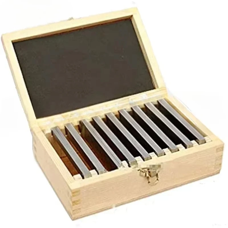 For 9 Pairs 18Pcs High-precision Manufactured Parallel Pad Gauge Block CNC Milling Pads Set Alloy Steel 100mm /150mm
