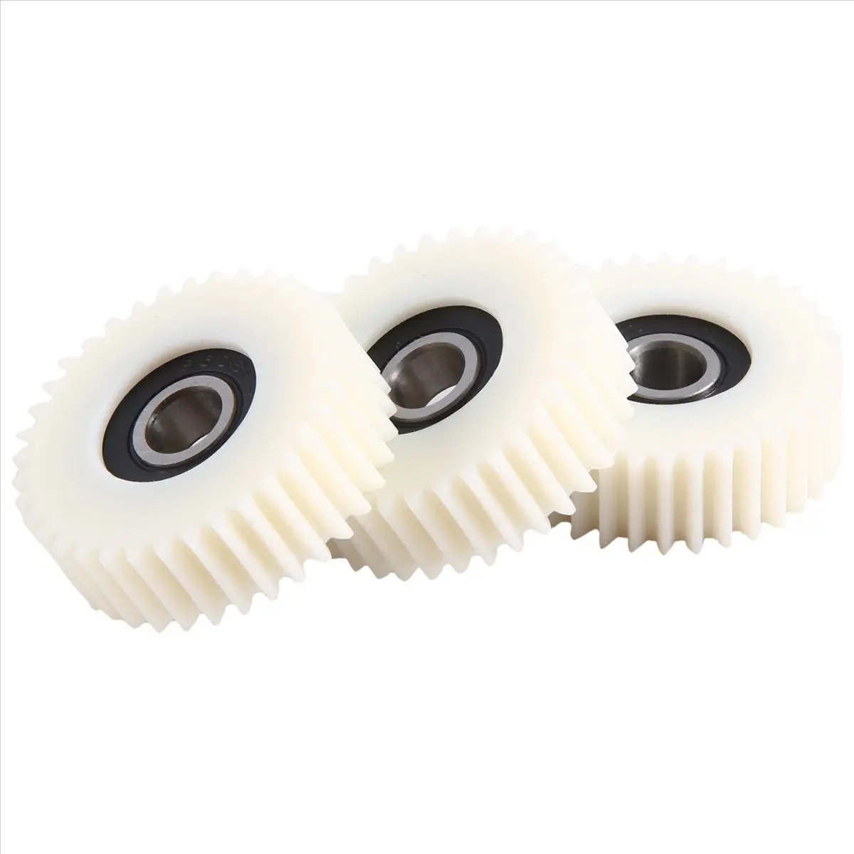 【STOCK】3Pcs 36 Teeth 38mm Nylon Electronic Motor Gear Ball Bearing Gears for Electric Bike Bicycle