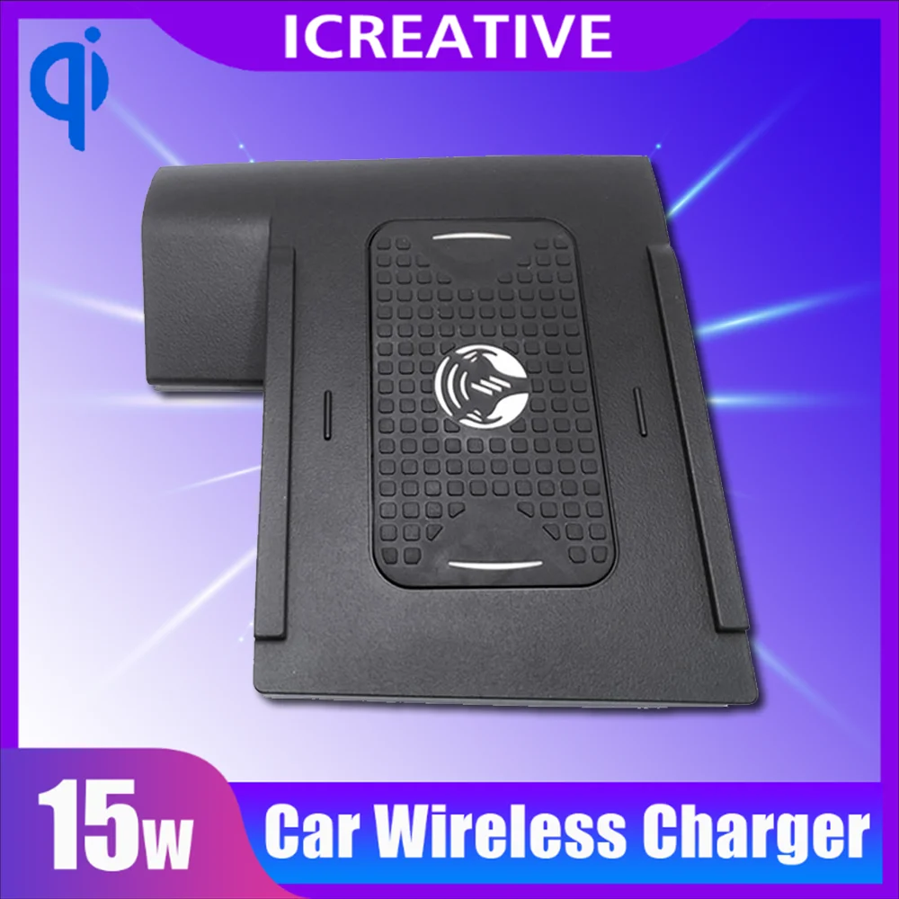 

Car Charger Car wireless charger For Volkswagen Golf 7 MK7 2017-2020 Car accessories Mobile phone 15W QI phone adapter